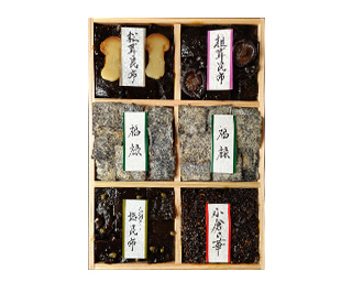 【AO-20】福禄×2/松茸昆布/椎茸昆布/小倉の華/山椒入塩昆布